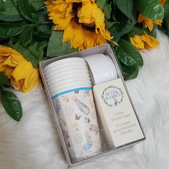 Peter Rabbit | Kitchen | Peter Rabbit Set Of 8 Travel Cups Lids Sleeves ...